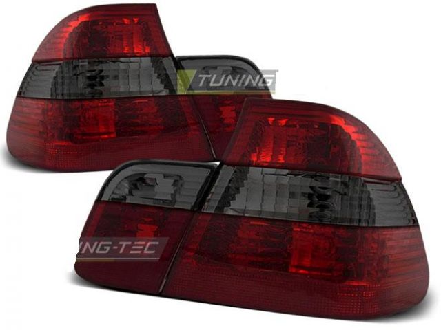 Civilize Complaint theme BMW E46 - lampy tył sedan 01-05 ciemno-czerwone DEPO TTe - sklep tuningowy  Protector
