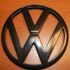 VW Golf IV - znaczek VW Black Edition 