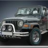 Jeep Wrangler - orurowanie z grzebieniem i boczne 97-06