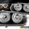 VW Golf 3 - lampy przód ciemne Angel Eyes FK/NC/TTe