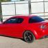 Mazda RX8 - przyciemnienie szyb markową folią prod.USA 