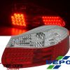 Porsche Boxter - lampy tył LED sreb-czerw NC