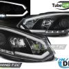 VW Golf 6 - lampy przód ciemne LIGHT TUBE RL TTe