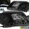 VW Passat B6 - lampy przód ciemne LED DRL TTe