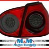 VW Golf 5 - lampy tył LED czerwone-ciemne MM