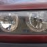 VW Passat B4 - lampy przód Angel Eyes ciemne + grill FK