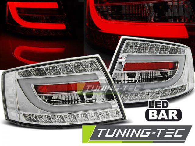 Audi A6 lampy tył LED BAR 0408 chrom TTe sklep