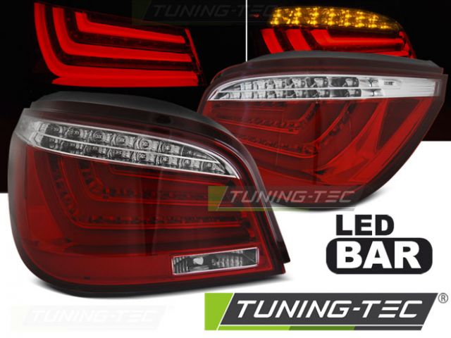 BMW E60 lampy tył LED BAR srebczerw 0307 TTe sklep