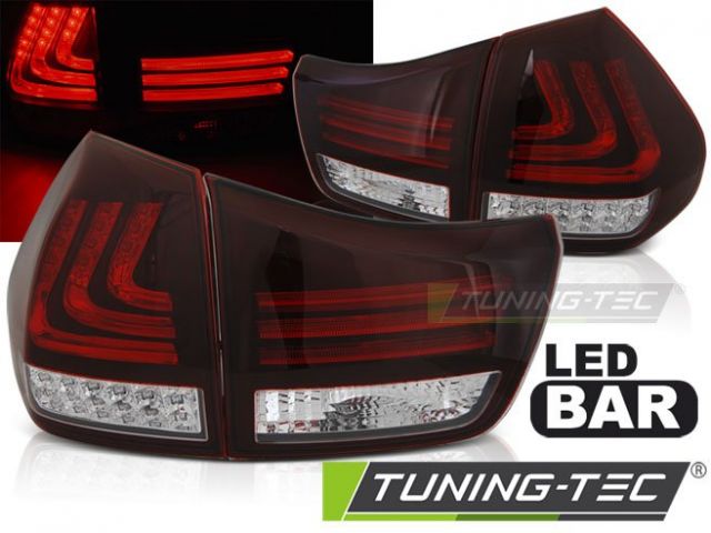 Lexus RX330/350 lampy tył LED BAR srebczerw 0308