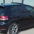 VW Golf 6 - przyciemnienie szyb markową folią prod.USA