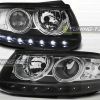Hyundai Santa Fe - lampy przód ciemne Dayline 06-11 TTe