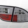 Seat Leon - lampy tył LED sreb-czerw TT